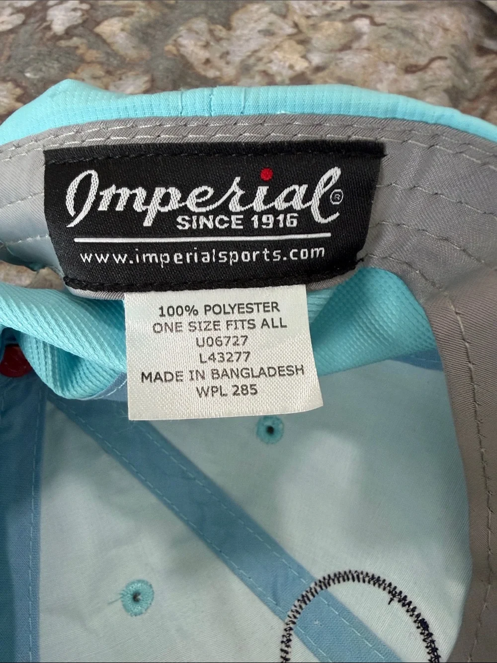 AJGA Light Aqua Golf / Baseball Cap